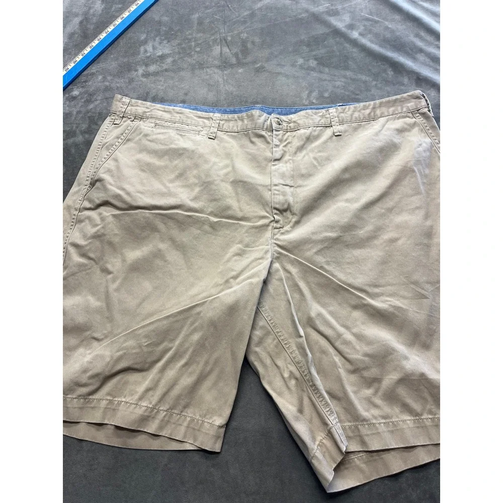 Polo Ralph Lauren Mens Classic Fit Chino Shorts Tan Khaki Size 48 Big 48B 4660‎